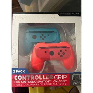 2 Pack Controller Grip For Nintendo Switch Joy Con